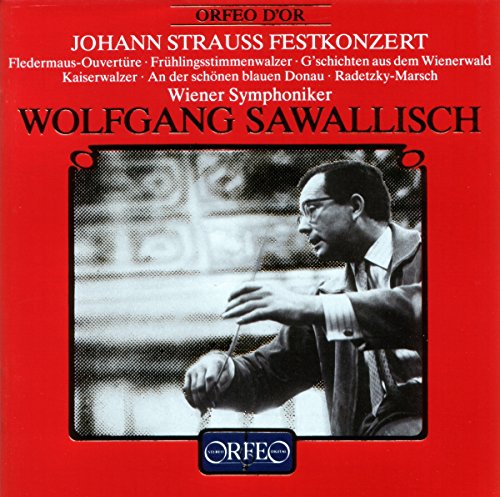 Red CD case featuring conductor Wolfgang Sawallisch and text details.