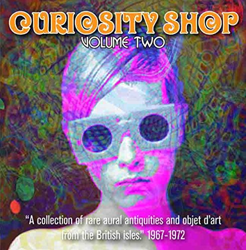 CD cover with distorted portrait of a woman wearing sunglasses.