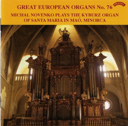 CD cover featuring a large, ornate pipe organ inside a stone church.