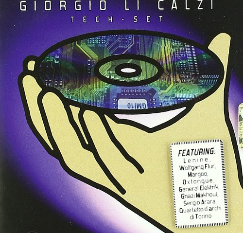 CD cover for Giorgio Li Calzi’s “Tech-Set” featuring a stylized eye image.