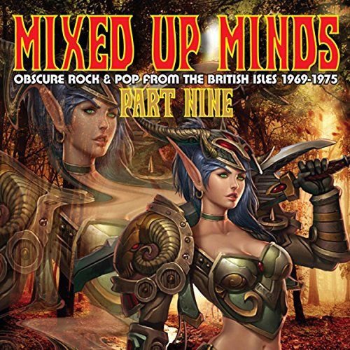 CD cover: fantasy art of armored figures in a forest, text "Mixed Up Minds Part Nine".