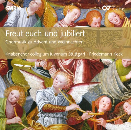 CD cover featuring Renaissance-style angels playing instruments, text in German.