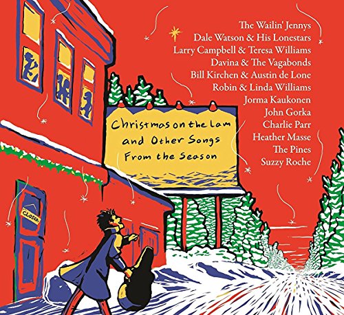 CD cover: red building, snowy street, and artist names listed.