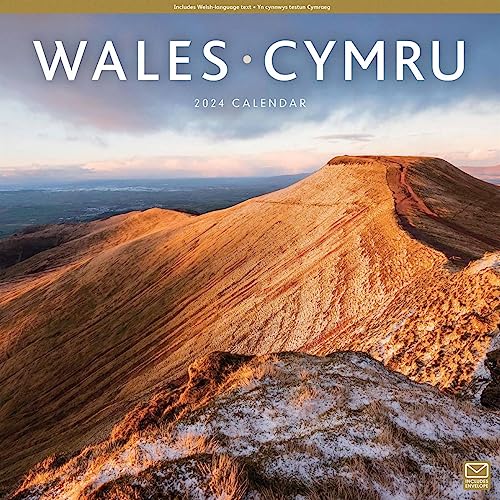 Wales Wall Calendar 2024