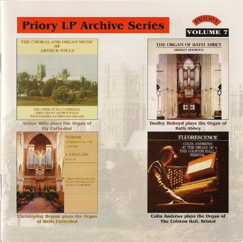 CD cover for "Lp Archive Series" featuring organ and cathedral imagery.