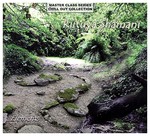 CD cover for "Riituya,shamani - Elements" featuring a forest path.