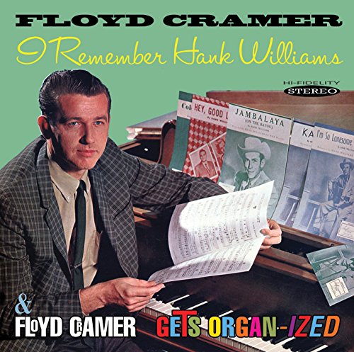 Floyd Cramer album cover featuring the pianist with sheet music.