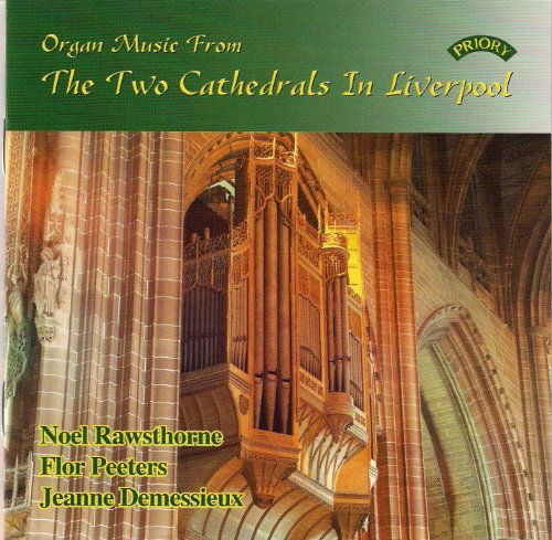 CD cover featuring a large pipe organ inside a cathedral archway.