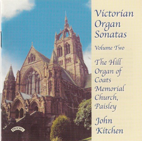 CD cover featuring a detailed photograph of Coats Memorial Church in Paisley, Scotland.