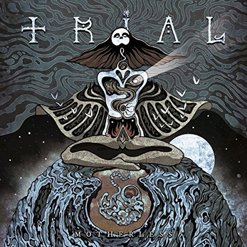 CD cover for Trial (swe)'s "Motherless" with surreal, dark imagery.