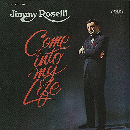 Jimmy Roselli album cover: man in suit, red cursive title.