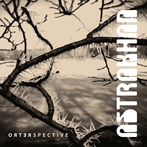 CD cover with bare branches and the band name "Astrakhan" vertically aligned.