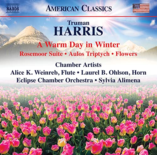 CD cover for Truman Harrisā āA Warm Day In Winterā with floral imagery.