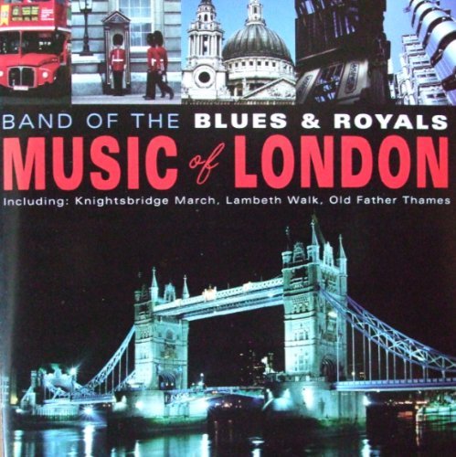 CD cover for “Music of London” featuring London landmarks and a band.