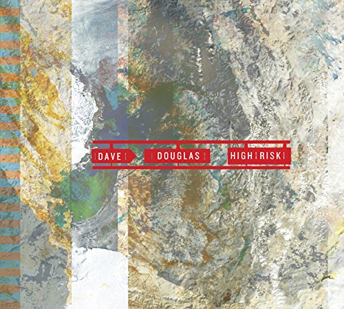 CD cover for "High Risk" by Douglas, Dave & High Risk, abstract design.