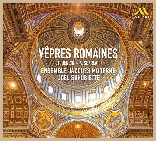 CD cover depicting an ornate, painted dome interior with text.