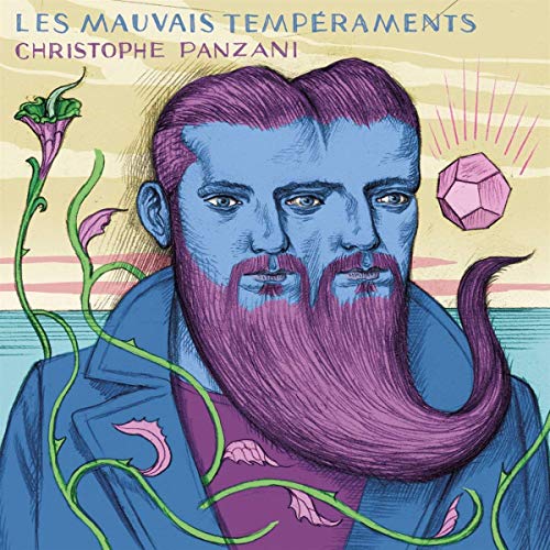 CD cover: illustrated portrait of a man with a long beard.