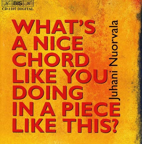 CD cover with bold red text on a textured orange background.