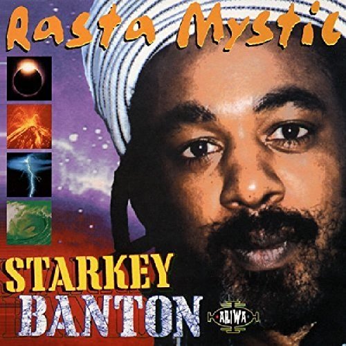 Album cover for “Rasta Mystic” featuring Starkey Banton’s portrait.