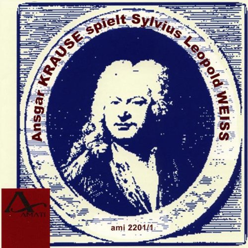 CD cover: portrait of a man with a powdered wig, text around image.