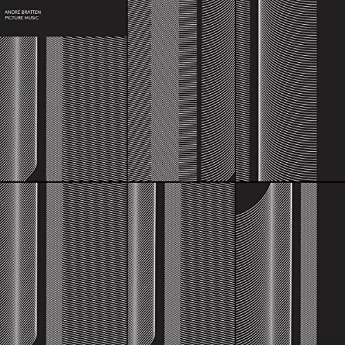 Vinyl record cover: black and white geometric lines forming a grid.