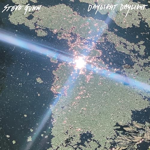 Steve Gunn’s “Daylight Daylight” album cover with a starburst and dark water.