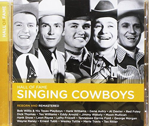 CD cover featuring five smiling men in cowboy hats and western attire.