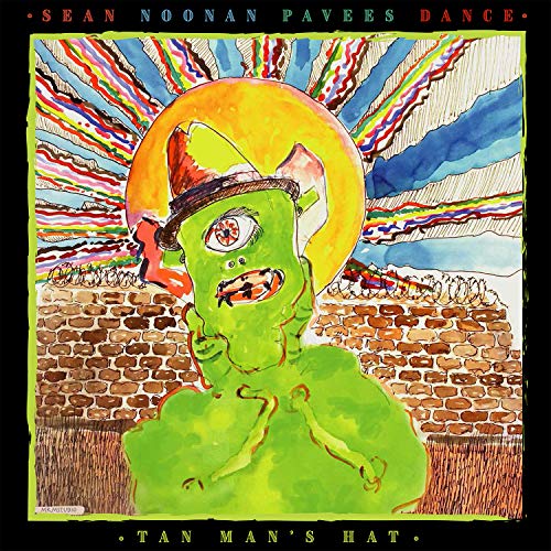 Album cover: green-skinned face with a hat and single large eye.
