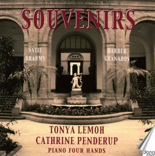 CD cover for "Souvenirs" featuring a classical building and statue.