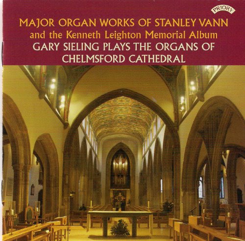 CD cover featuring Chelmsford Cathedral’s organ and arched interior.