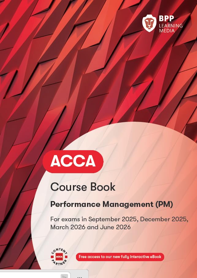 ACCA Performance Management : Course Book