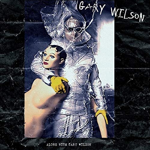 Album cover for Gary Wilson’s “Alone With Gary Wilson” featuring silver figures.