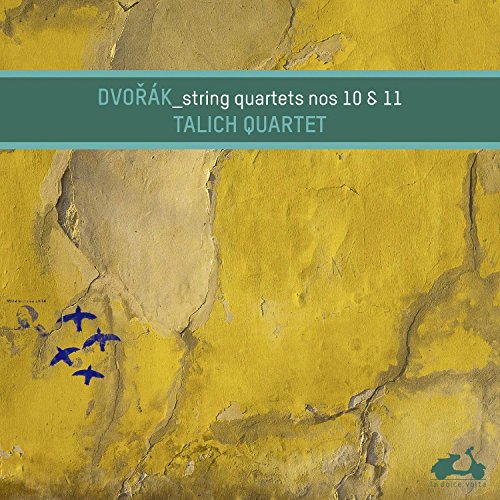 CD cover for Talich Quartet performing Dvorak string quartets.