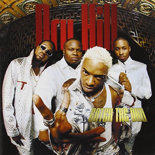 Dru Hill album cover featuring four men in white clothing.