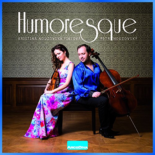 CD cover featuring a woman with a violin and a man with a cello.