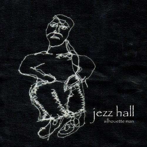 CD cover: sketched silhouette of a seated man, dark background.