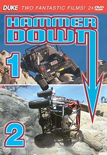 DVD cover featuring two off-road vehicles tilted on rocky terrain.