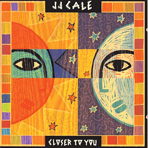 JJ Cale’s “Closer To You” CD cover: split faces with stars.