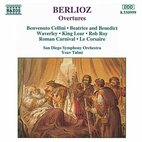 CD cover for Berlioz overtures performed by San Diego Symphony Orchestra.