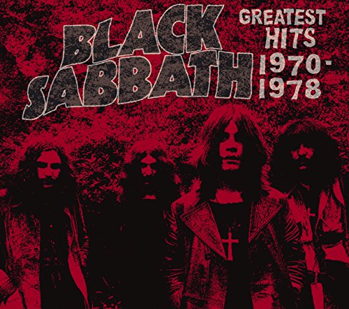 Black Sabbath “Greatest Hits 1970-78” CD cover with band photo.