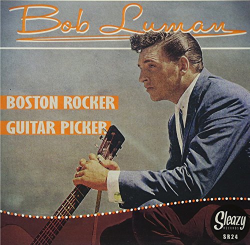 Bob Luman album cover featuring a man with a guitar.