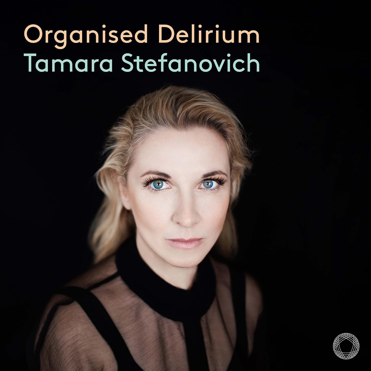 Portrait of Tamara Stefanovich, album cover for “Organised Delirium.”