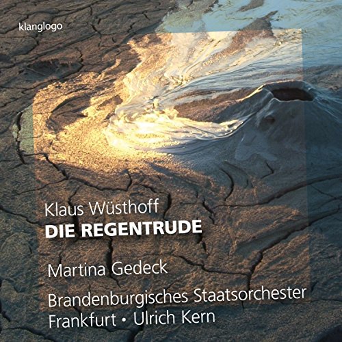 CD cover for “Die Regentrude” featuring abstract landscape imagery.