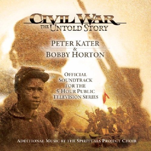 CD cover for “Civil War – The Untold Story” soundtrack, featuring a soldier.