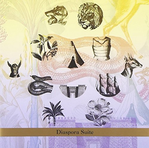 CD cover with collage of animals, ships, and architectural elements.