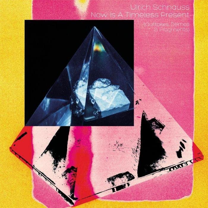 Vinyl album cover for Ulrich Schnauss featuring a crystal pyramid and pink textures.