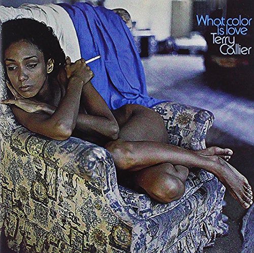 Album cover featuring Terry Collier seated in a floral armchair.