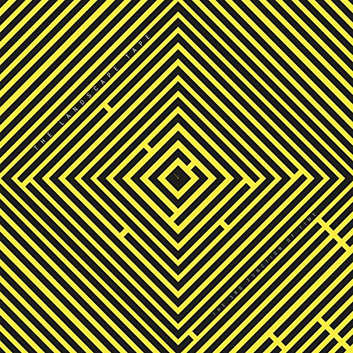 Yellow and black geometric album cover with concentric squares.