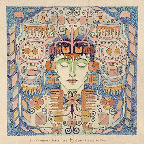 Art Nouveau style album cover featuring a stylized female face in green.