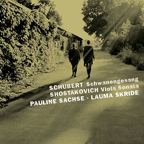 CD cover with two figures walking down a sunlit path.